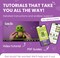 Original Crochet Kit for Beginners – Gift Set to Make Turtle Hugo Amigurumi Plushie – Easy DIY Crochet & Knitting Starter Kit with Video and PDF Tutorials